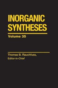 Imagen de portada: Inorganic Syntheses 1st edition 9780471682554