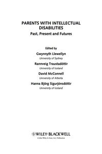 Imagen de portada: Parents with Intellectual Disabilities: Past, Present and Futures 1st edition 9780470772942