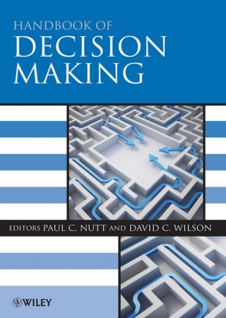 Cover image: Handbook of Decision Making 1st edition 9781405161350