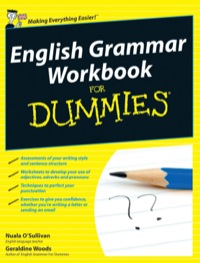 Imagen de portada: English Grammar Workbook For Dummies, UK Edition 1st edition 9780470688304
