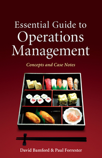 Omslagafbeelding: Essential Guide to Operations Management: Concepts and Case Notes 1st edition 9780470749494