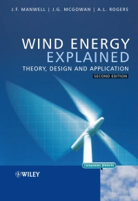 Cover image: Wind Energy Explained: Theory, Design and Application 2nd edition 9780470015001