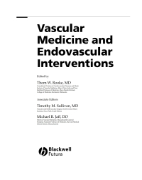 Cover image: Vascular Medicine and Endovascular Interventions 1st edition 9781405158275