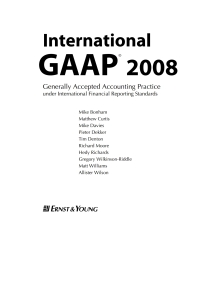 Imagen de portada: International GAAP 2008 1st edition 9780470996140