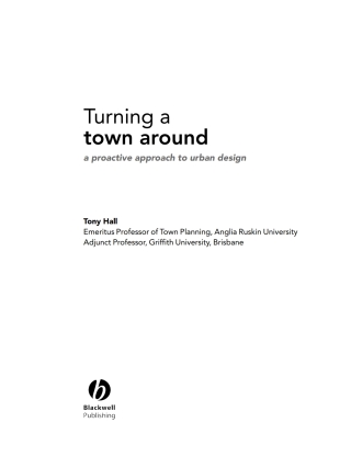 Imagen de portada: Turning a Town Around 1st edition 9781405170239