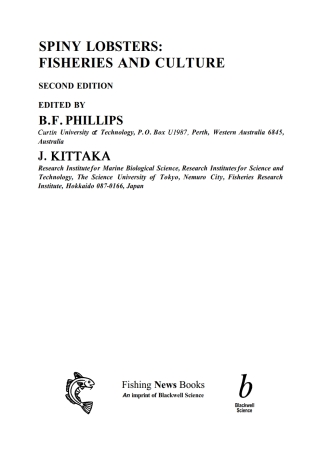 Omslagafbeelding: Spiny Lobsters 1st edition 9780852382646