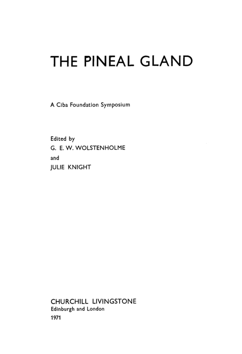 The Pineal Gland, 1st Edition - FULL INSTANT DOWNLOAD | PDF DOCX EPUB
