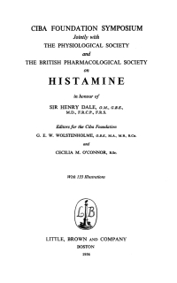 Cover image: Histamine 1st edition 9780470722381
