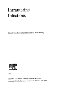 Imagen de portada: Intrauterine Infections 1st edition 9780470662984