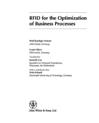 Cover image: RFID for the Optimization of Business Processes 1st edition 9780470724224