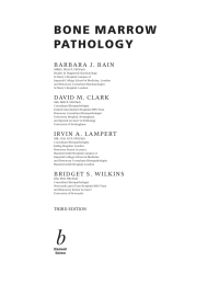 صورة الغلاف: Bone Marrow Pathology 3rd edition 9780632055784