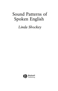 Omslagafbeelding: Sound Patterns of Spoken English 1st edition 9780631230809