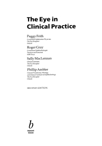 Imagen de portada: The Eye in Clinical Practice 2nd edition 9780632058952