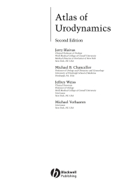 Cover image: Atlas of Urodynamics 1st edition 9781405146258