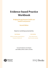 Cover image: Evidence-Based Practice Workbook 2nd edition 9781405167284