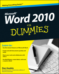 Cover image: Word 2010 For Dummies 1st edition 9780470487723