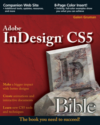 صورة الغلاف: InDesign CS5 Bible 1st edition 9780470607169