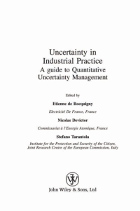 صورة الغلاف: Uncertainty in Industrial Practice 1st edition 9780470994474