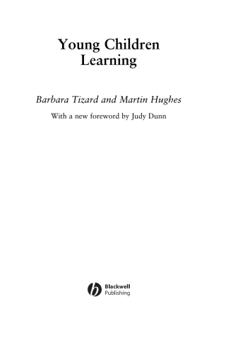 Imagen de portada: Young Children Learning 2nd edition 9780631236153