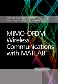 Imagen de portada: MIMO-OFDM Wireless Communications with MATLAB 1st edition 9780470825617