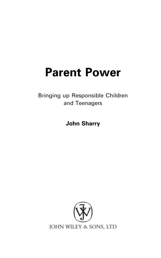 Cover image: Parent Power 1st edition 9780470850237