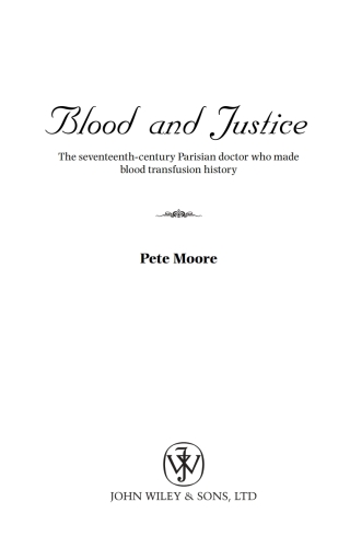 Imagen de portada: Blood and Justice 1st edition 9780470848425
