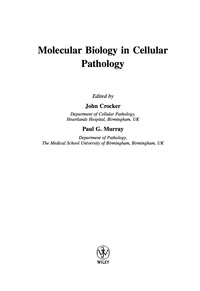 Cover image: Molecular Biology in Cellular Pathology 1st edition 9780470844755