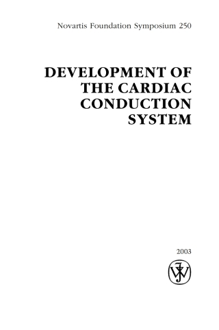 Omslagafbeelding: Development of the Cardiac Conduction System 1st edition 9780470850350