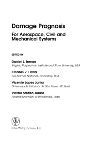 Cover image: Damage Prognosis 1st edition 9780470869079