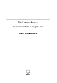 Imagen de portada: Fixed Income Strategy 1st edition 9780470850633