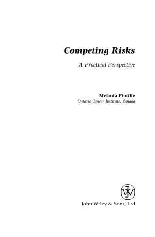 Cover image: Competing Risks 1st edition 9780470870686
