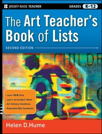 Imagen de portada: The Art Teacher's Book of Lists, Grades K-12 2nd edition 9780470482087