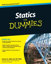 Imagen de portada: Statics For Dummies 1st edition 9780470598948