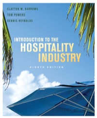 Omslagafbeelding: Introduction to the Hospitality Industry 8th edition 9780470399163