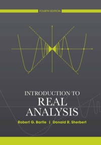 Cover image: Introduction to Real Analysis 4th edition 9780471433316
