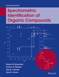 Cover image: Spectrometric Identification of Organic Compounds 8th edition 9780470616376