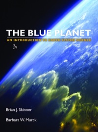 表紙画像: The Blue Planet: An Introduction to Earth System Science 3rd edition 9780471236436