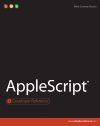 Cover image: AppleScript 1st edition 9780470562291