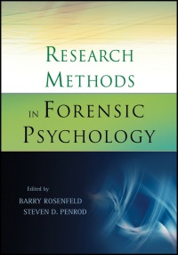 Imagen de portada: Research Methods in Forensic Psychology 1st edition 9780470249826