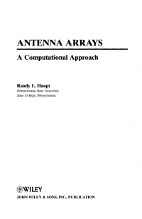 Imagen de portada: Antenna Arrays 1st edition 9780470407752