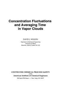 Cover image: Concentration Fluctuations and Averaging Time in Vapor Clouds 1st edition 9780816906796