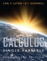 表紙画像: Calculus: Single Variable 1st edition 9780470179307
