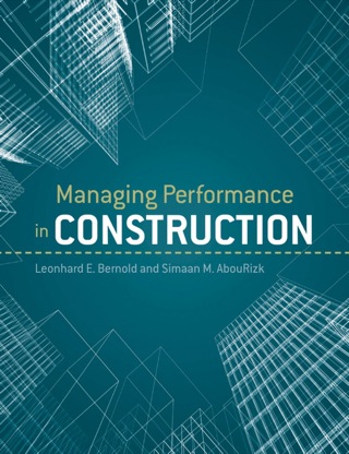 Cover image: Managing Performance in Construction 1st edition 9780470171646