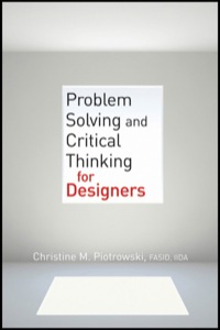 Cover image: Problem Solving and Critical Thinking for Designers 1st edition 9780470536711