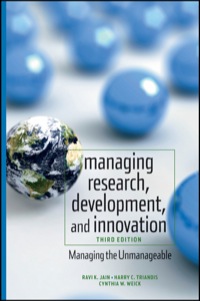 Cover image: Managing Research, Development and Innovation: Managing the Unmanageable 3rd edition 9780470404126