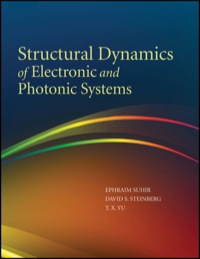 Cover image: Structural Dynamics of Electronic and Photonic Systems 1st edition 9780470250020
