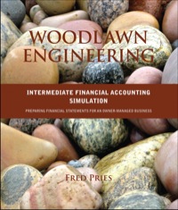 Cover image: Woodlawn Engineering, Intermediate Financial Accounting Simulation 1st edition 9780470677889