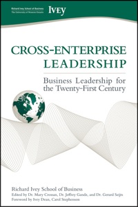Cover image: Cross-Enterprise Leadership: Business Leadership for the Twenty-First Century 1st edition 9780470679401