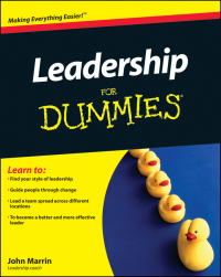 Cover image: Leadership For Dummies 1st edition 9780470972113