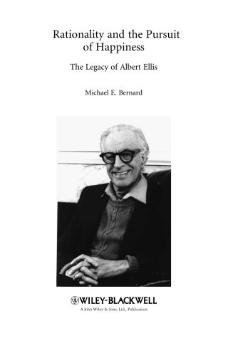 Imagen de portada: Rationality and the Pursuit of Happiness 1st edition 9780470683125